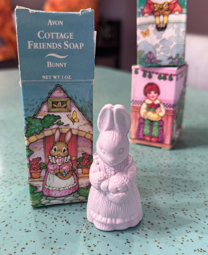 Vintage AVON Cottage Friends Buny Soap